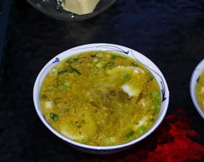 Oriental Scallop and Leek Soup